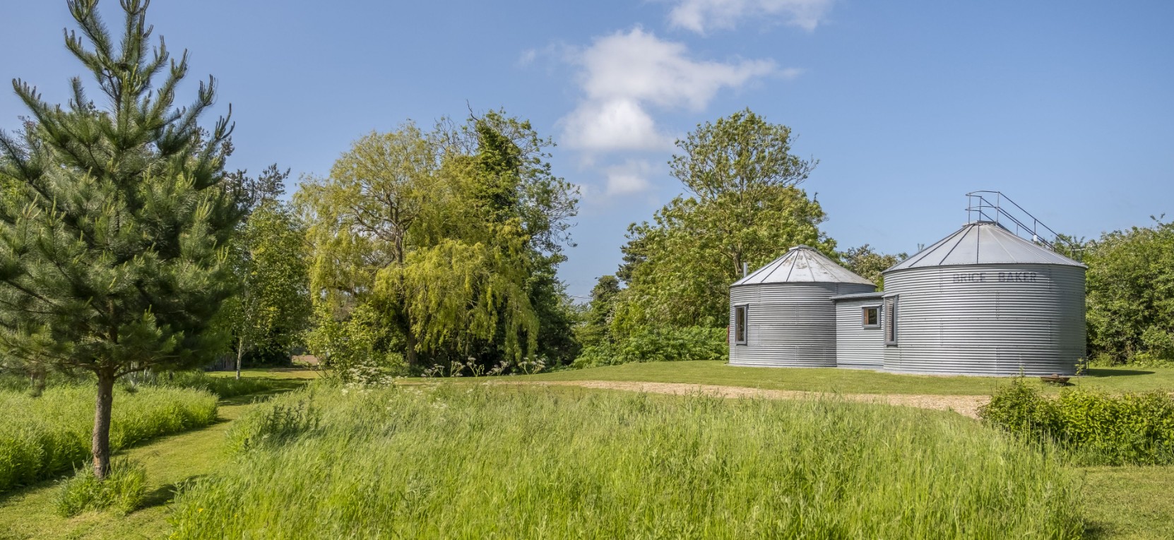 The Silos - Unique converted grain silo accommodation in Suffolk